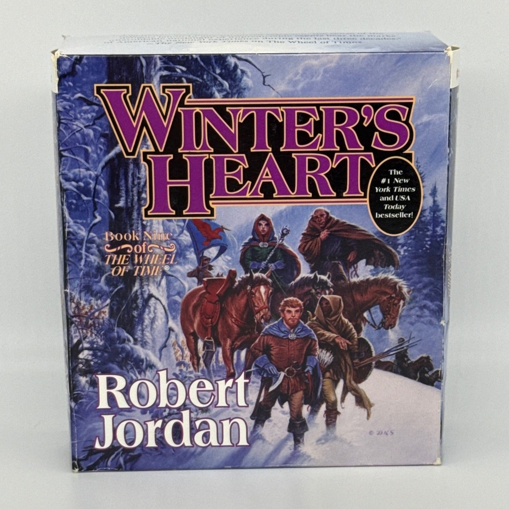 Robert Jordan Winter's Heart Wheel of Time Book 9 Audiobook 19CD Unabridged 2000